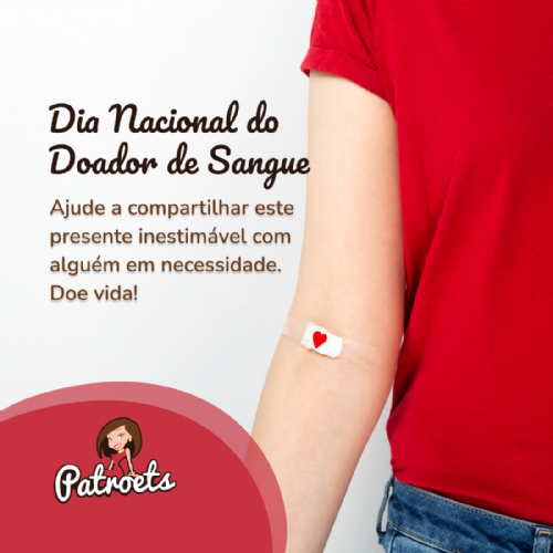 Imagem de Dia Nacional do Doador de Sangue